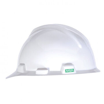 Hard Hat, Slotted, Cap, V-guard®, White, Small