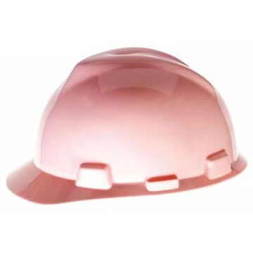 Slotted Cap, 6-1/2 to 8 in Fits Hat, Pink, Polyethylene, Fas-Trac® III, E