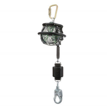 Lifeline Cable Self-retracting, 310 Lb, 30 Ft Lg, Clear, Galvanized Steel