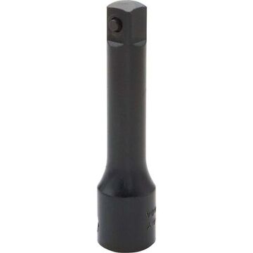 Impact Socket Extension, Square, 3/8 in Drive, 3 in lg