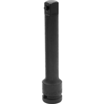 Impact Socket Extension, Square, 1/2 in Drive, 5 in lg, 1/2 in Male
