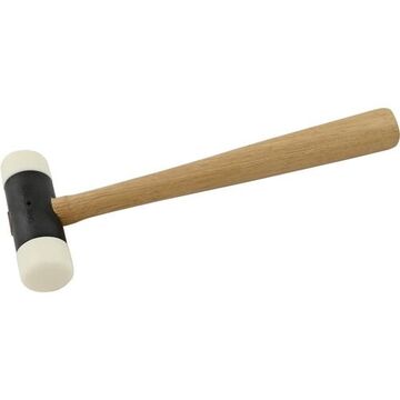 Soft Face Hammer, 12 in lg, Plastic Composition, 16 oz