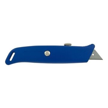 Retractable Trimming Knife, 2 in lg, 6-1/2 in lg, Ergonomic, Stainless Steel