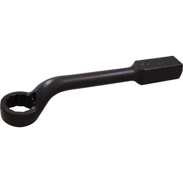 Box End Offset Striking Face Wrench, 1 in Opening, 12-Point, 11 in lg, 45 deg