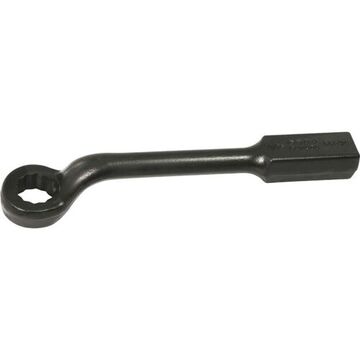 Box End Offset Striking Face Wrench, 1-1/16 in Opening, 12-Point, 11 in lg, 45 deg