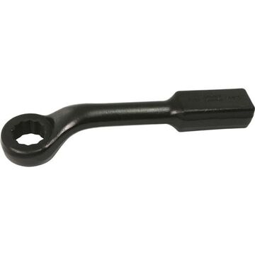Box End Offset Striking Face Wrench, 1-1/2 in Opening, 12-Point, 12.25 in lg, 45 deg