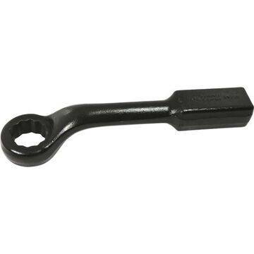 Box End Offset Striking Face Wrench, 1-5/8 in Opening, 12-Point, 12.5 in lg, 45 deg