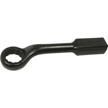 Box End Offset Striking Face Wrench, 1-7/8 in Opening, 12-Point, 12.25 in lg, 45 deg