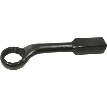 Box End Offset Striking Face Wrench, 2-1/16 in Opening, 12-Point, 13 in lg, 45 deg
