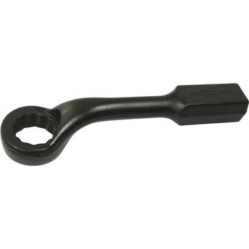 Box End Offset Striking Face Wrench, 2-1/8 in Opening, 12-Point, 14 in lg, 45 deg