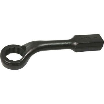 Box End Offset Striking Face Wrench, 2-1/4 in Opening, 12-Point, 14 in lg, 45 deg