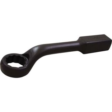 Box End Offset Striking Face Wrench, 27 mm Opening, 12-Point, 279 mm lg, 45 deg