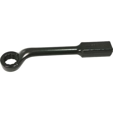 Box End Offset Striking Face Wrench, 30 mm Opening, 12-Point, 279 mm lg, 45 deg