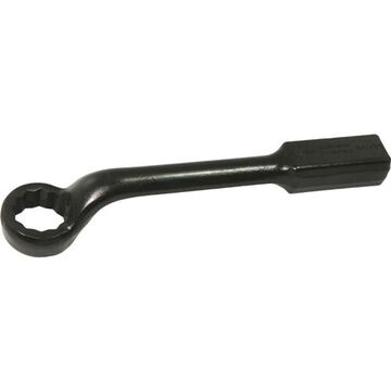 Box End Offset Striking Face Wrench, 35 mm Opening, 12-Point, 279 mm lg, 45 deg