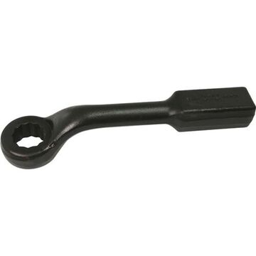 Box End Offset Striking Face Wrench, 36 mm Opening, 12-Point, 317 mm lg, 45 deg