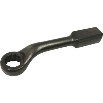 Box End Offset Striking Face Wrench, 41 mm Opening, 12-Point, 317 mm lg, 45 deg