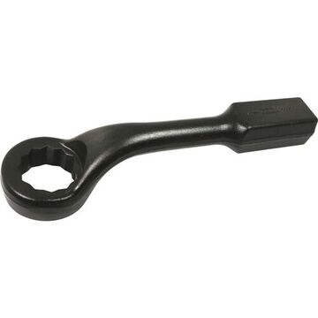Box End Offset Striking Face Wrench, 54 mm Opening, 12-Point, 355 mm lg, 45 deg