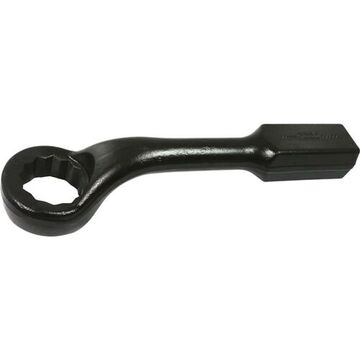 Box End Offset Striking Face Wrench, 55 mm Opening, 12-Point, 355 mm lg, 45 deg