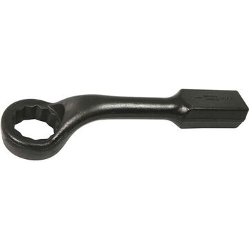 Box End Offset Striking Face Wrench, 57 mm Opening, 12-Point, 355 mm lg, 45 deg