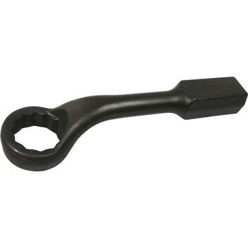 Box End Offset Striking Face Wrench, 60 mm Opening, 12-Point, 355 mm lg, 45 deg