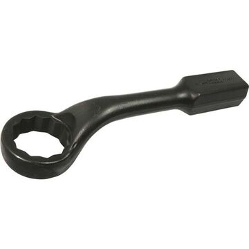 Box End Offset Striking Face Wrench, 65 mm Opening, 12-Point, 362 mm lg, 45 deg