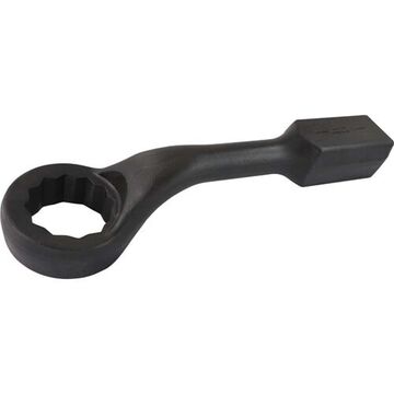 Box End Offset Striking Face Wrench, 70 mm Opening, 12-Point, 406 mm lg, 45 deg