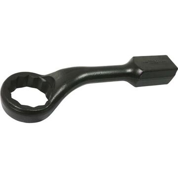 Box End Offset Striking Face Wrench, 80 mm Opening, 12-Point, 406 mm lg, 45 deg