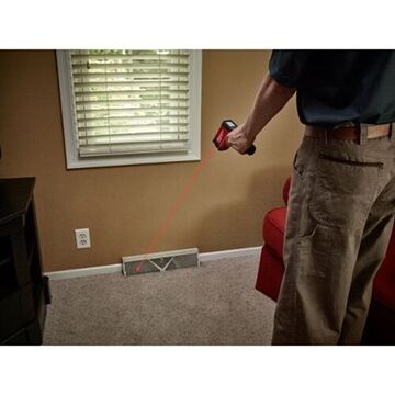 Thermometer Infrared, -22 To 1022 Deg F, +/-1.8% Accuracy, 12:1, 0.96 Fixed, 9 V Alkaline