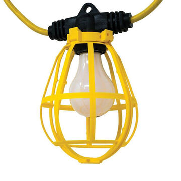 Heavy Duty String Light, LED, 1500 W, 120 V, 10-Lamp