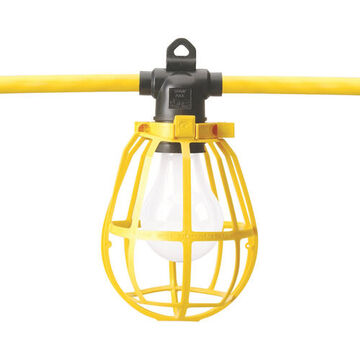 Heavy Duty String Light, LED, 750 W, 120 V, 5-Lamp