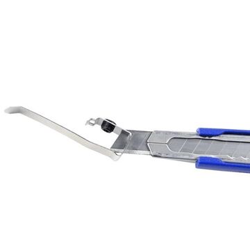 Pocket Utility Knife, 3.34 in lg, 9 mm wd Blade, 5.75 in lg, Ergonomic, Carbon Steel