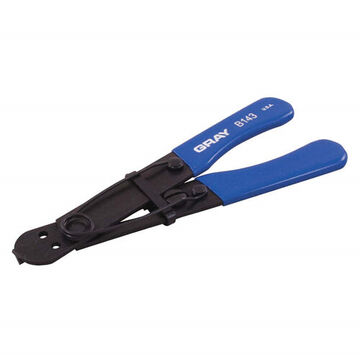 V-Type Wire Cutter/Stripper, 20 to 10 AWG, 5 in lg