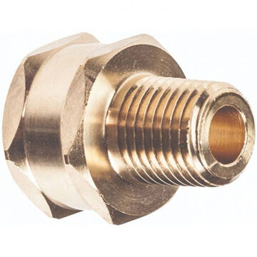 Union Adapter, 1/4 in MNPT x 3/4 in Female UNF, Brass