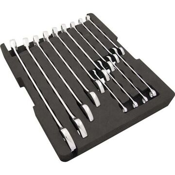 Combination Wrench Set, 14-Piece, Steel, Powder Coated