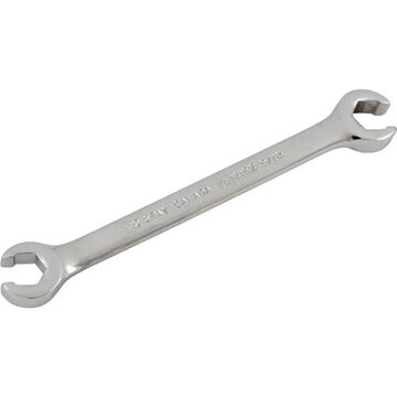Flare Nut Wrench, 1/2 X 9/16 In Opening, 6-point, 7 In Lg, 15 Deg
