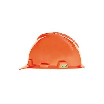 Casque dur, bord avant, V-Guard®, Orange, Petit