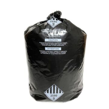 Bag, 28 In X 40 In X 6 Mil, Black, 100/roll
