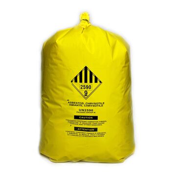 Bag, 40 In Lg, 26 In Wd, 4 Mil Thk, Yellow, 100/roll
