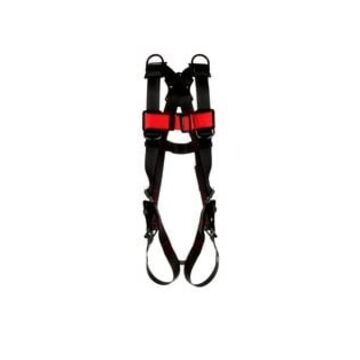 Safety Harness Full Body, Retrieval, X-large, Steelblack, 420 Lb
