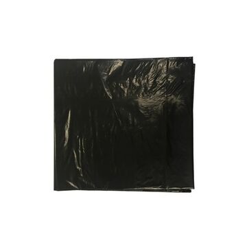 Garbage Bag, 35 in wd x 50 in ht, 1.4 ml, Polyethylene, Black