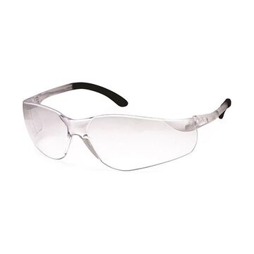 Safety Glass, Polycarbonate Lens, Plastic Frame, Clear Lens