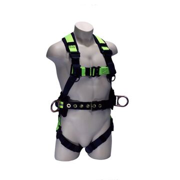 Harness, Medium, Steel, Black