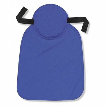 Evaporative Cooling Hard Hat Pad, Polymer, Blue