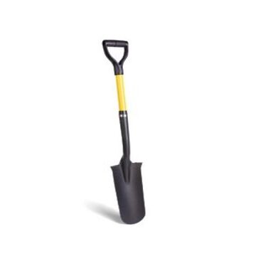 Shovel Drain Spade, 28 in lg, Fiberglass