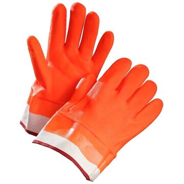 Gants résistants aux produits chimiques, enduits de PVC