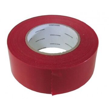 Strip Adhesive Tape, 48 mm x 55 m x 7 mil, Polyethylene, White