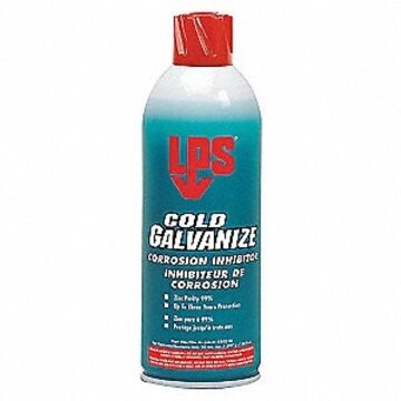 Inhibitor, Galvanizing Spray, Liquid, Gray, 2.27