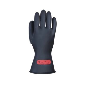 Electrical Gloves Class 0 Voltage Insulating Galvanized Black, Natural Rubber