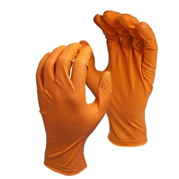 Gants jetables Green Monkey 6 mil Orange