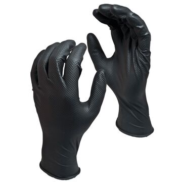 Gants jetables Green Monkey 8 Mil Noir